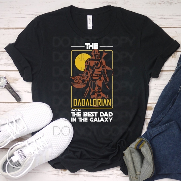 Other - Mens the Dadalorian best dad in the Galaxy tee